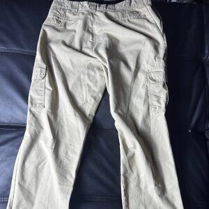 Dickies Men’s Classic Fit Twill Stretch Cargo Pants Khaki 40x32
